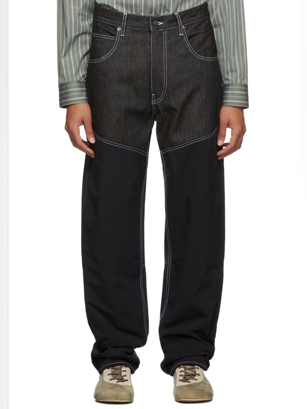 Jacquemus La Montagne "Le de Nîmes Meunier" jeans size 32